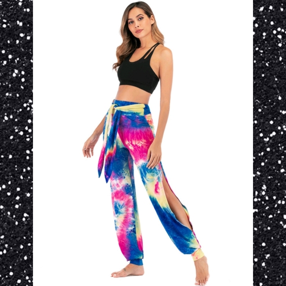 ‼️CLEARANCE PRICE FIRM‼️HP⭐🎉Tye Dye Pants🎉⭐ - Picture 6 of 6